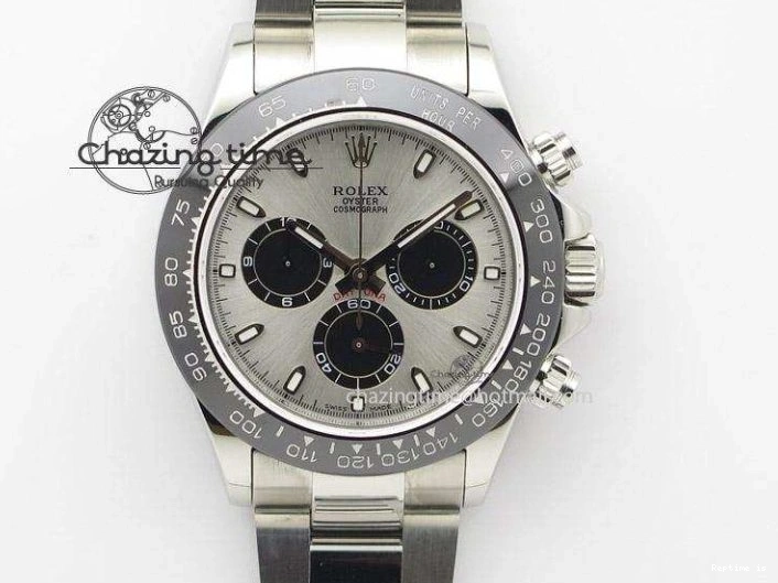 1224 Daytona 116515 Noob 1:1 Best Edition Chocolate Dial Lume Markers on Black Rubber Strap SA4130 (Free Extra Strap) V Stylish 2976